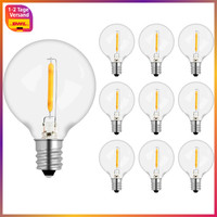 Led Lampen E12 G40 1W 2700K Warmweiß Nicht Dimmbar 10 StüCk FüR AußEnleuchten