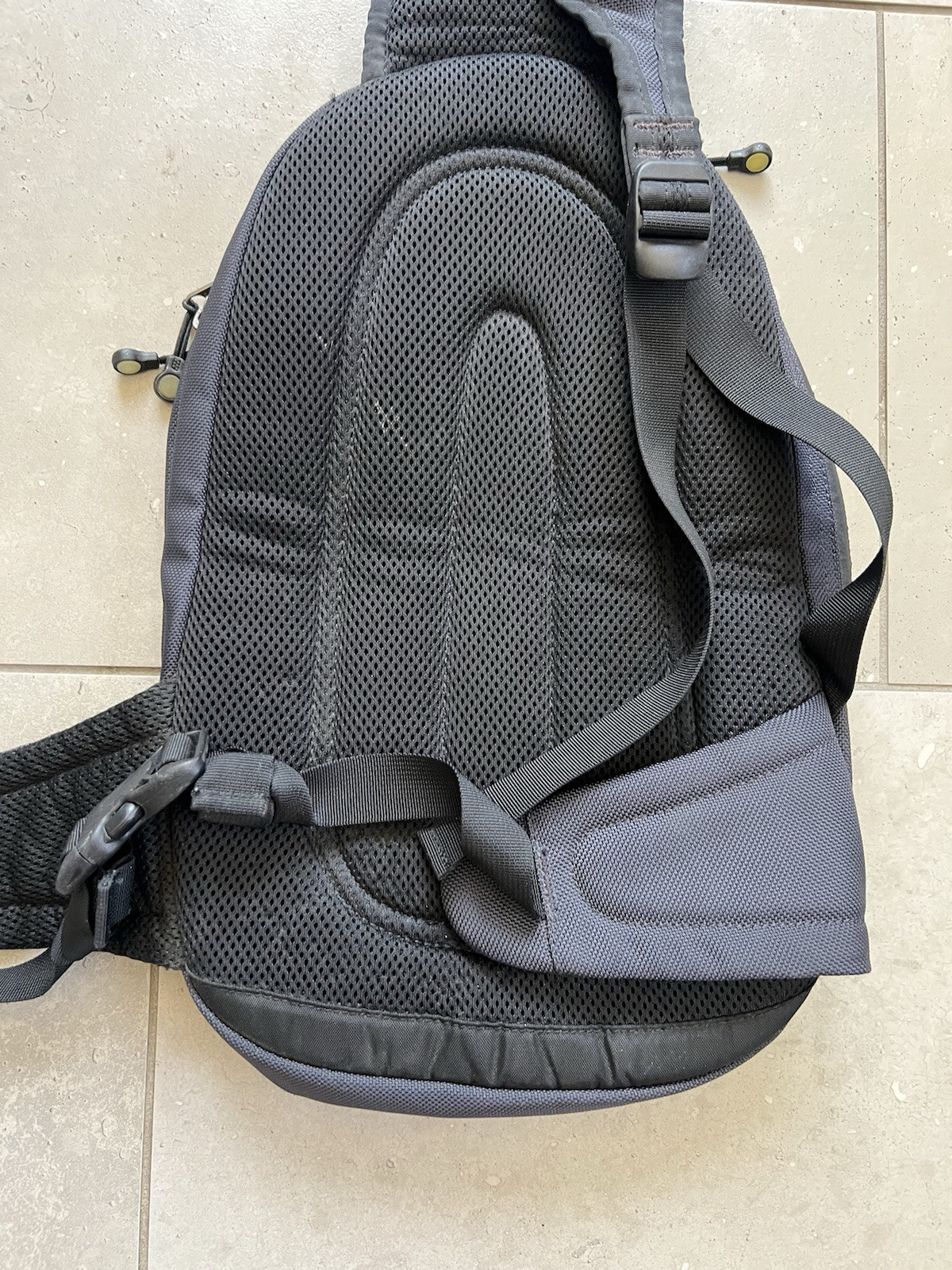 Vintage Patagonia OG Logo Hiking Atom Sling Bag Shoulder Crossbody Backpack RARE image 7