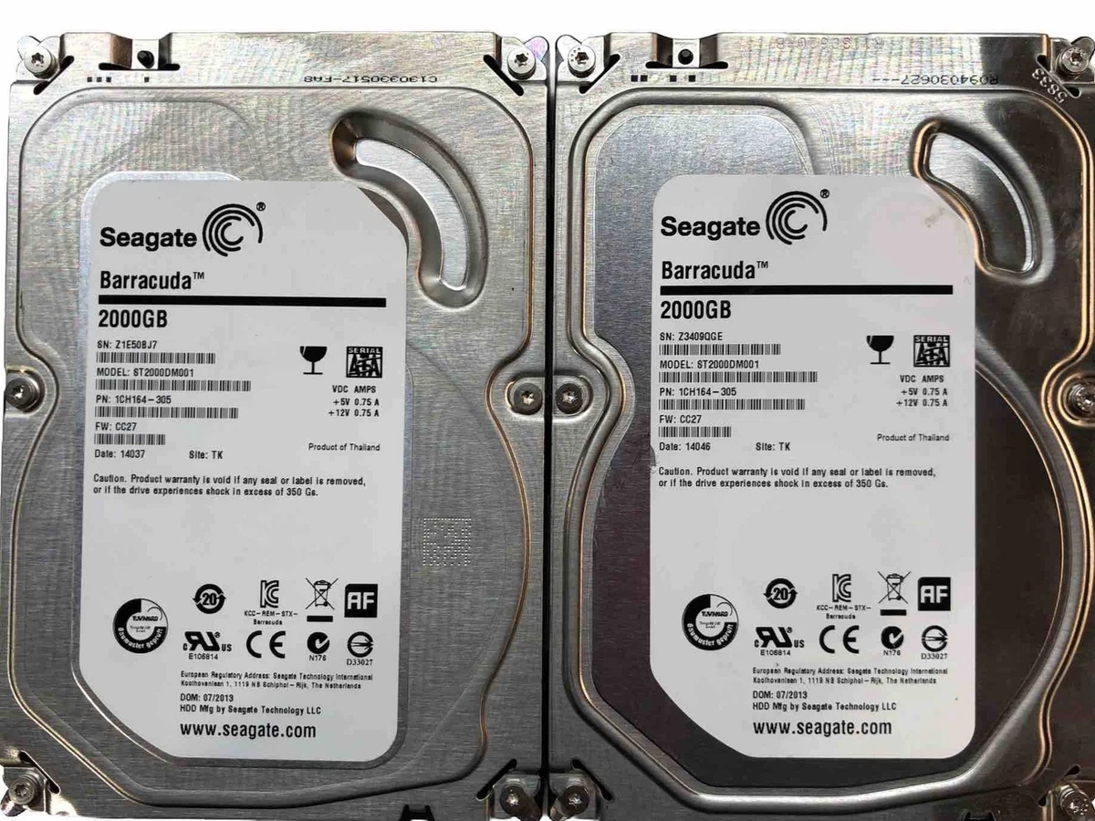 Seagate Barracuda St2000dm001 2tb for sale | eBay