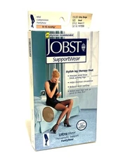 Jobst Supportwear UltraSheer Mild Comp Pantyhose Small CT 8-15 mmHg Silky Beige