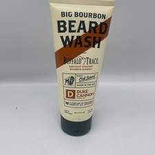 Duke Cannon Big Bourbon Beard Wash Made With Buffalo Trace 6oz Oak Barrel Scent