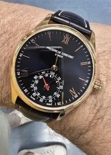 Frederique Constant FC-285N5B4 Horological Smart Watch  Blue Leather Strap 