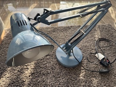 John Lewis Elliott Task Tisch Schreibtischlampe Metall schieferfarben