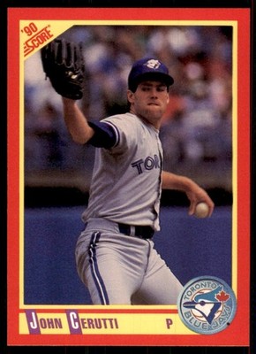 1990 Score John Cerutti Baseball Cards #429