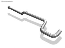 FOX Edelstahl Vorschalldämpfer-Soundrohr Skoda Octavia 1.4 TSI RS iV Typ NX