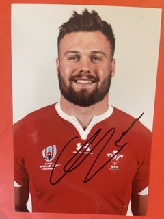 Owen Lane Wales Rugby Signed 6x4 Photo