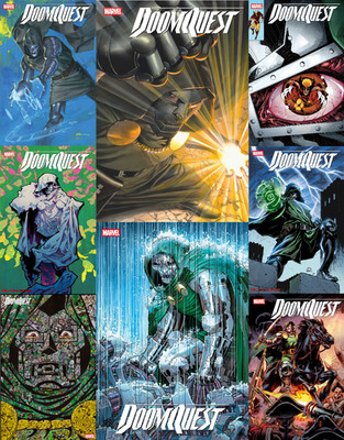 DoomQuest #1 (Marvel, 2026) 8 Cover LOT FOIL Rose Besch Ryan Stegman Mr Garcin