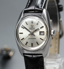 1972 Near MINT OMEGA Seamaster 25 mm 566.026 automatico argento donna vintage