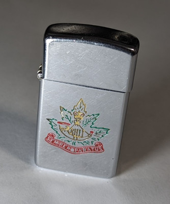 Zippo Lighter Niagara Falls Ontario Canada 1988 Semper Paratus US Coast Guard