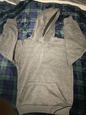 Gray Pullover Hoodie Boys 14-16