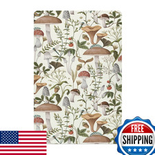 Mushrooms Berries Playard Fitted Sheets 39x27 Breathable Mini Crib Boys Girls