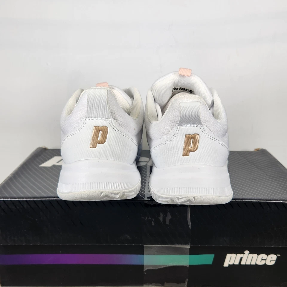 Size 7.5 - Prince Advantage Lite 3 - White / Rose - Womens - Image 4 of 4