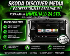 Skoda Discover Media Touchscreen Reparatur Display Navi MIB STD2 PQ Ghost Touch