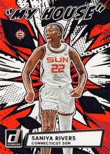 2026 Donruss WNBA #9 Saniya Rivers My House