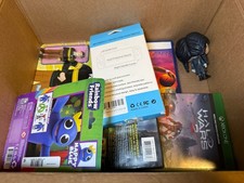 Mystery Box Bundle Video Games Figures Anime DVD Mixed Lot Xbox Halo Funko