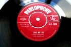 THE BEATLES 45 ' LOVE ME DO ' 1962 - RED PARLOPHONE - EX