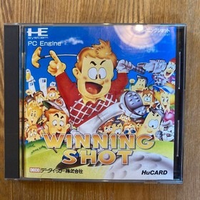 Winning Shot PC Engine HuCard TurboGrafx PCE Retro Golf Game Japan Import Tested