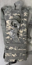 USGI MILITARY ACU HYDRATION SYSTEM CARRIER w/ BLADDER HOSE Unused - Name On It