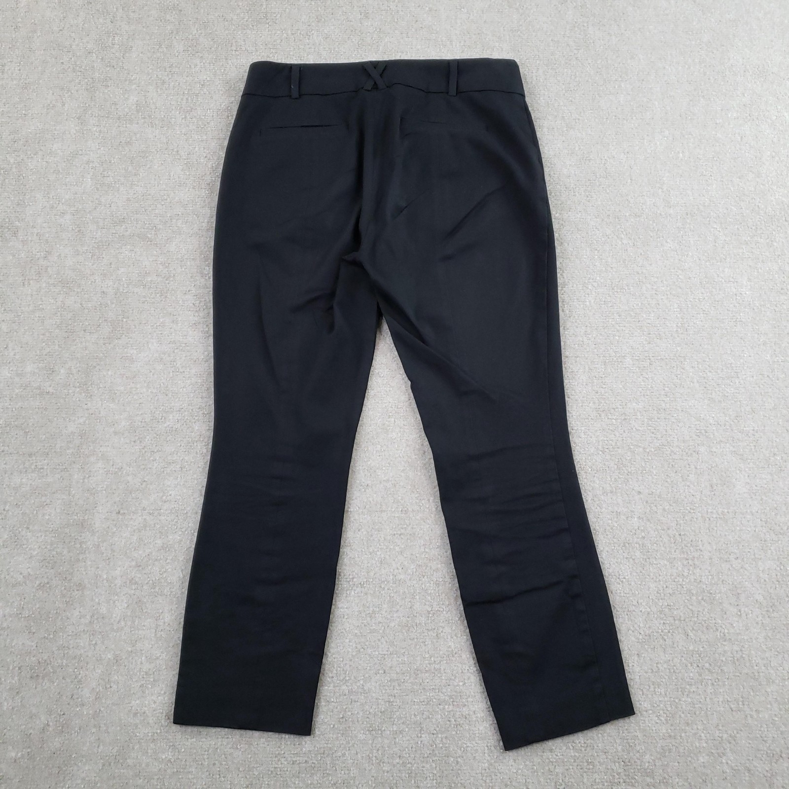 Anthropologie Essential Slim Pants Womens 6 Black Tapered Ankle Dress Workwear thumbnail 14