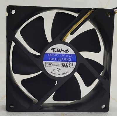 1 pcs Original FAN-113 9025 12V 0.3A 3-wire inverter axial flow chassis cooling 