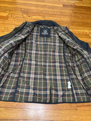 LL Bean Damen Stepp Reitjacke Gr. Large Regular Navy Blau Full Zip Gefüttert - Bild 7 von 8