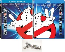 Ghostbusters Blu Ray Double Feature One Two 1 2 4K Mastering New
