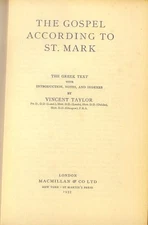 The Gospel According to St Mark: An Introduction and... - C. E. B. Cranfield