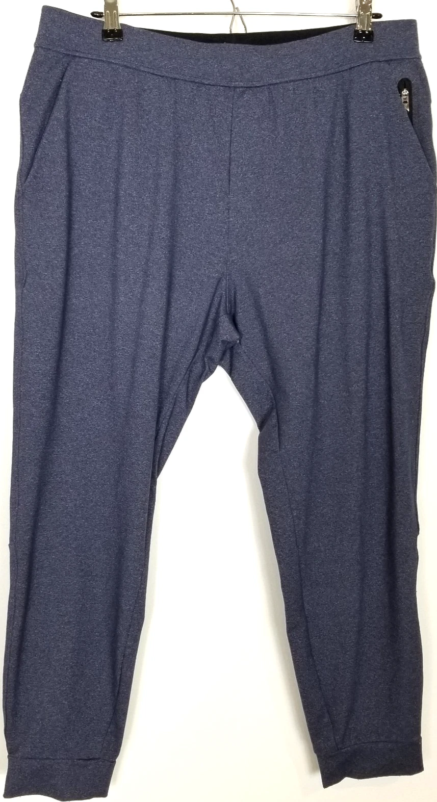 Public Rec Men Jogger Pants Sz 36 x 30 Blue Sweatpants Drawstring Performance