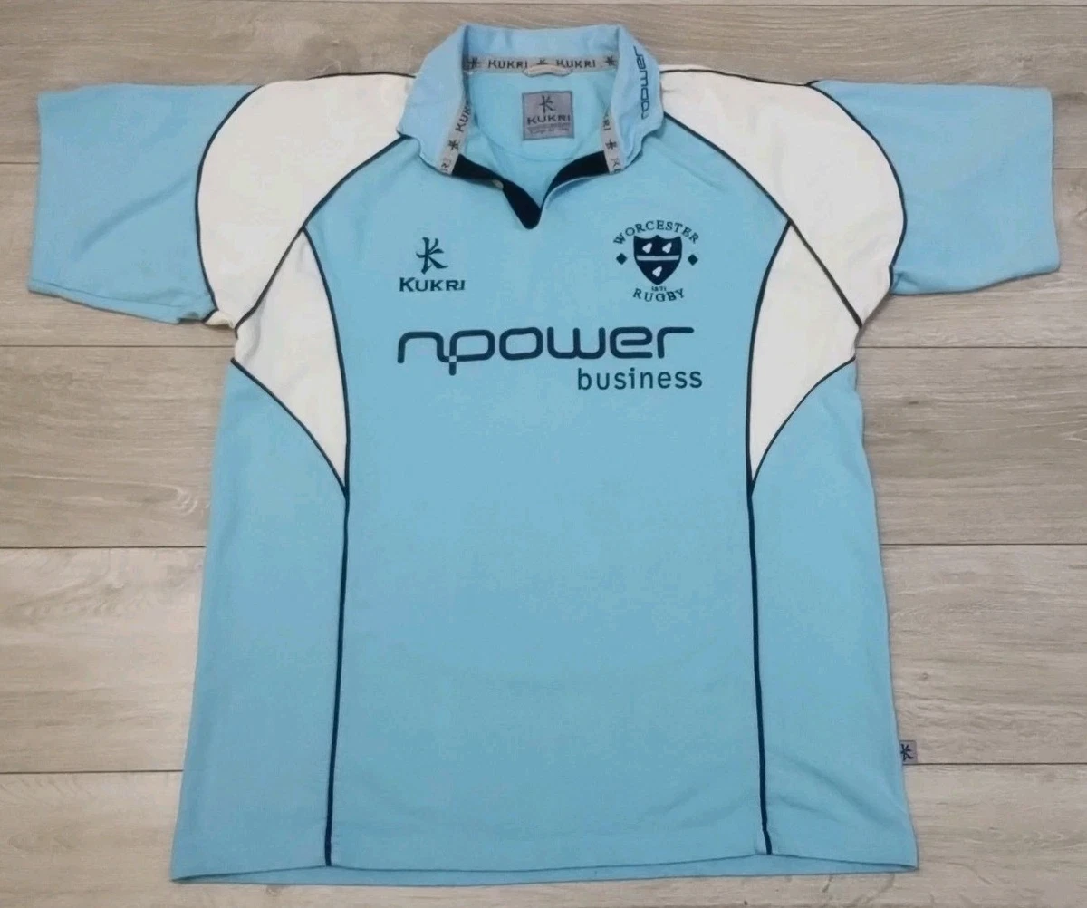 VX3 Worcester Warriors Rugby Union Blue Training Shirt VX3 Worcester Warriors Rugby Union Blue Training Shirt