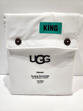 UGG Haven White CAL KING 4pc Sheet Set Cooling Technology Comfort All Season