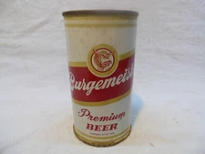 BURGERMEISTER PREMIUM FLAT TOP BEER CAN~WARSAW,WARSAW,CHICAGO