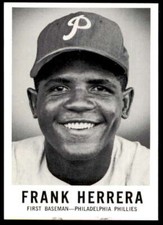 Pancho Herrera Card 1960 Leaf #5 