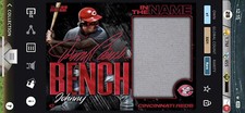 [DIGITAL] CARD, Topps Bunt 2022 JOHNNY BENCH, IN THE NAME RELIC SIG, REDS HOF C
