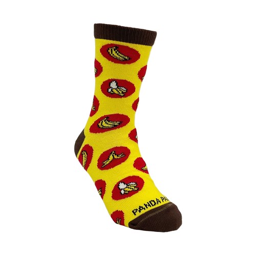 Banana Patterned Socks from the Sock Panda (Age 3-7) - Picture 4 of 7