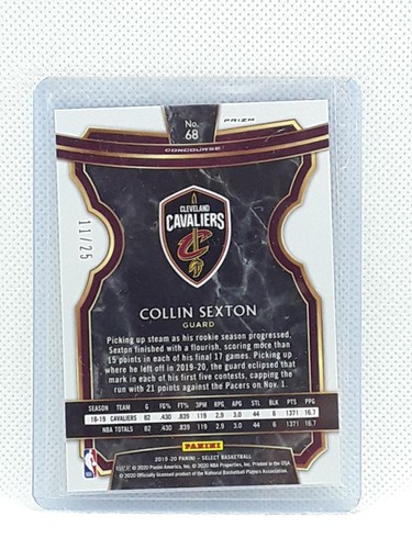 Collin Sexton 2019-20 Select NBA Basketball TIE DYE (11/25) Cleveland Cavaliers - Picture 2 of 2