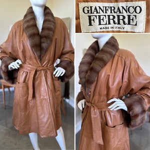 【美品】テディベアコート GIANFRANCO FERRE ブラウン 美品】テディベアコート GIANFRANCO FERRE ブラウン Gianfranco