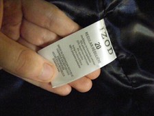 IZOD Suit Jacket and Trouser Set Trousers 16 Husky, Jacket 20R in size