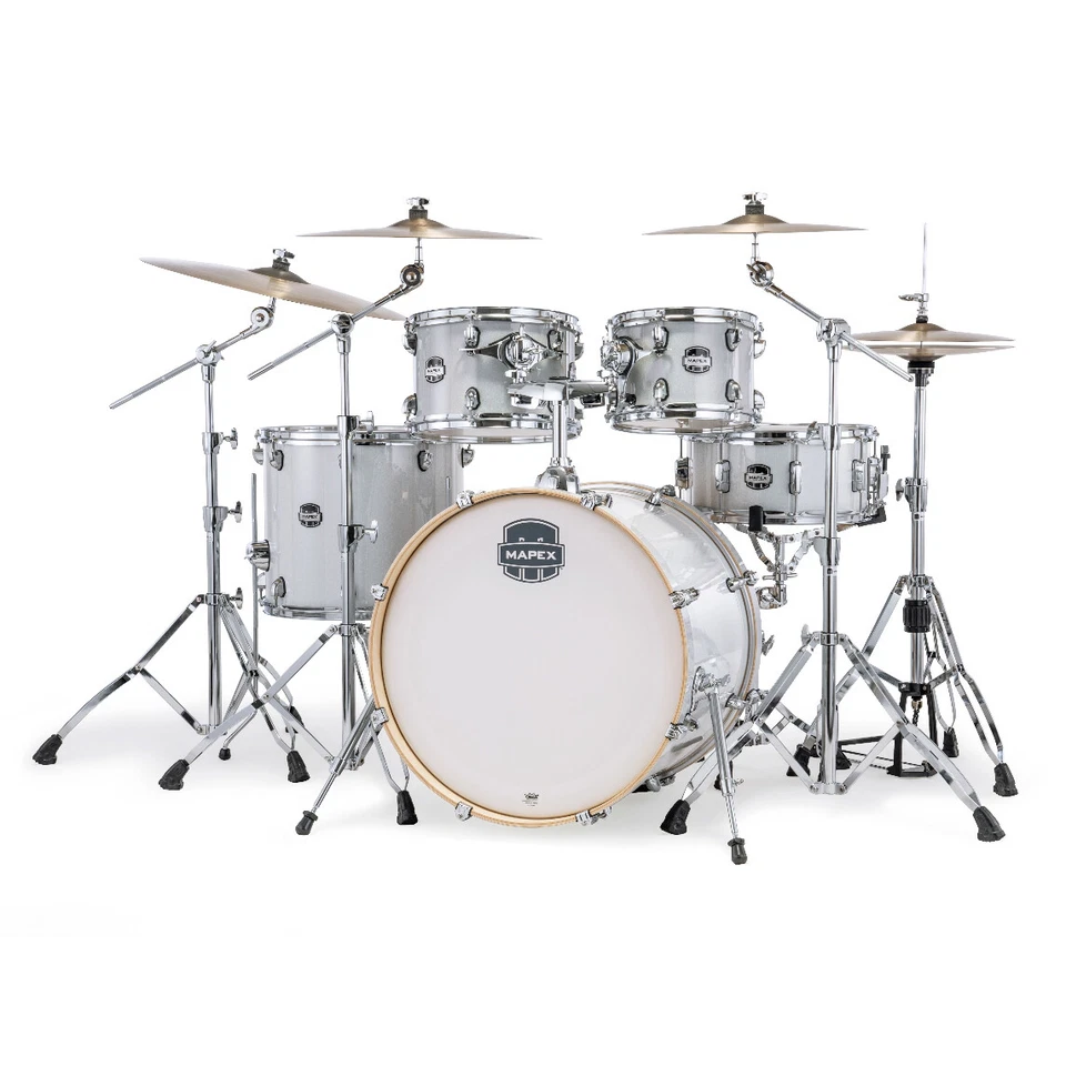 Paquete de 5 piezas de conchas de roca Mapex Mars Birch Series - Diamond Sparkle Foto 2 de 3