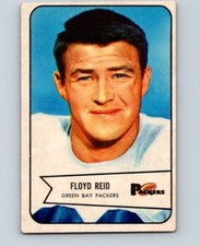 1954 BOWMAN FOOTBALL #22 FLOYD "BREEZY" REID          MID GRADE  LB
