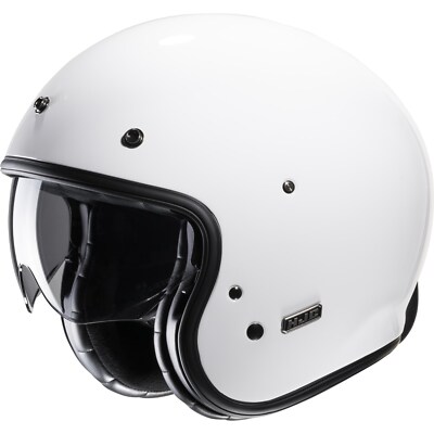 Casco Integral Moto Blanco Talla M: Homologado ECE, Visera Antiarañazos Y Parasol Interior