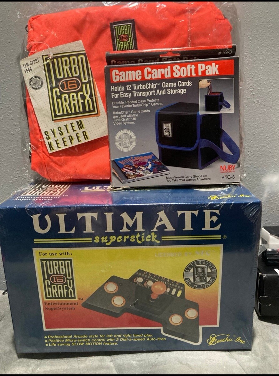 NEC TurboGrafx-16 System Black Console for sale online