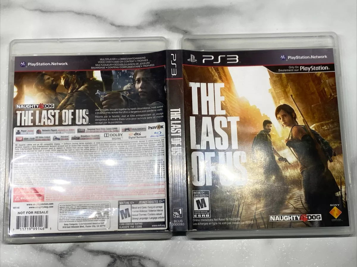 The Last Of Us - PlayStation 3 (PS3) Game