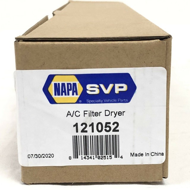 NAPA SVP A/C Filter Receiver Dryer 121052 With Orifice Tube HD Applications for sale online eBay