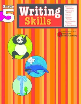 Writing Skills: Grade 5 (Flash Kids Harcourt Family Learning) - Paperback - GOOD