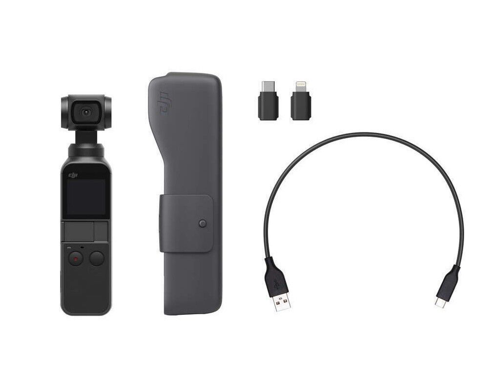 DJI Osmo Pocket Handheld 3-Axis Stabilizer Camera-DJI Certified Refurbished