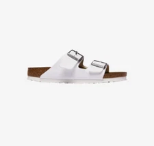 Birkenstock Arizona white color narrow fit womens size NWB