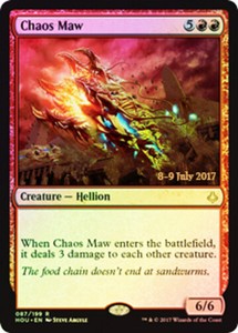 Chaos Maw - Foil - Prerelease Promo x1 - Pre-Release Promos - NM-Mint, English -