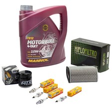 4L Öl Wartung für Honda CBF 1000 SC58 2006-12 Set Luftfilter Ölfilter Zündkerzen