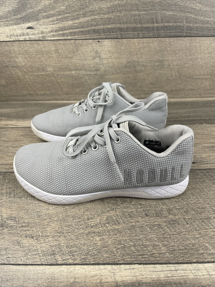 NoBull SuperFabric Crossfit Trainer Light Gray Shoes  display picture 2