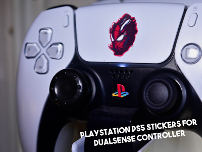 PlayStation 5 PS5 Pad Controller PS Power Button Vinyl Overlay Sticker PS Logo